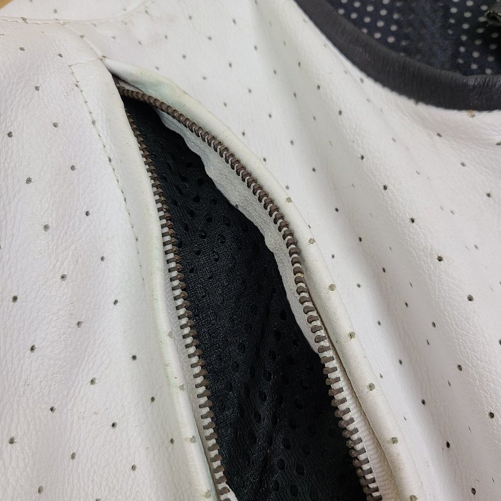 Z Custom Leather Motorcycle Racing Jacket - Picture 14 of 16